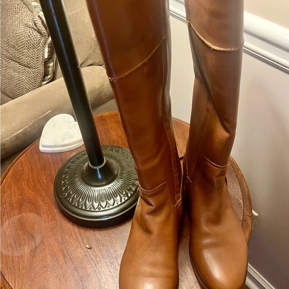 Ralph Lauren Bernadine Leather Boot Size 7 - Picture 7 of 8